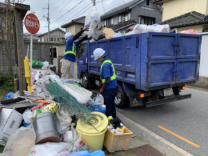 不燃ごみ回収